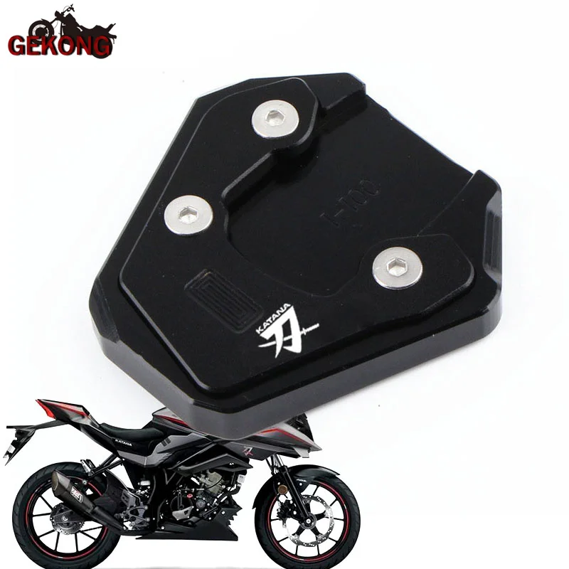 

Для Suzuki GSXS1000S KATANA gsxs 1000s gsx-s 2019-2023 Мотоцикл CNC боковой стенд увеличитель опорная удлинительная пластина