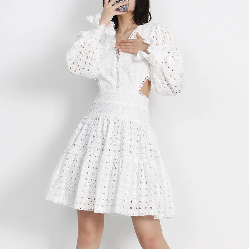 

Elegant Dresses For Women 2022 Summer Female Luxury Designer Festival Clothing High Quality Fashion Brand Birthday Party Outfits
