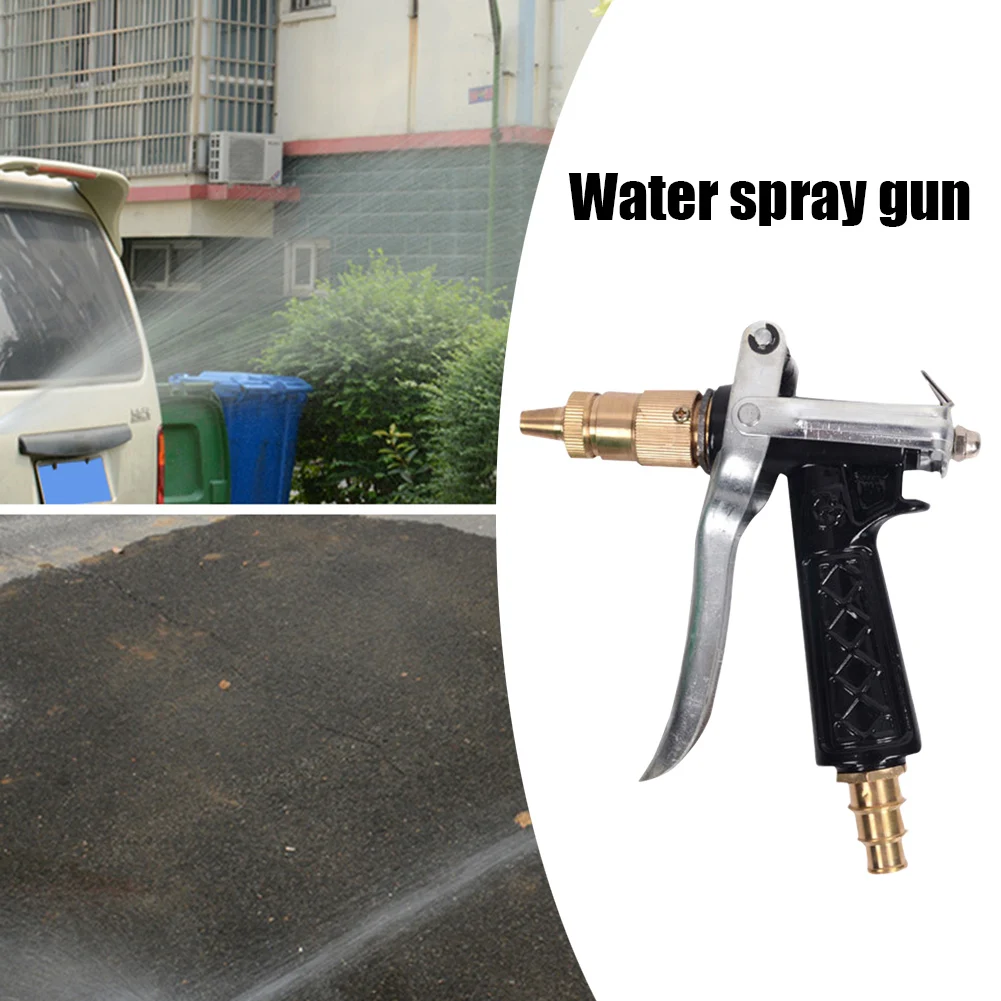 

2pcs Car Washing Lawn Watering High Pressure Water Gun Garden Hose Nozzle Spray Washing Tools High Pressure Water Gun