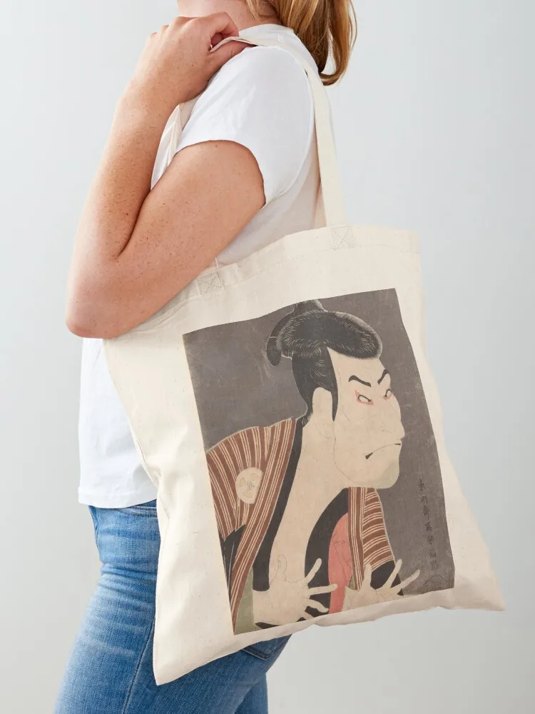 Sharaku Ukiyo-e Kabuki Актор Otani O Hamp III Edobei Большая сумка мужская женская для покупок