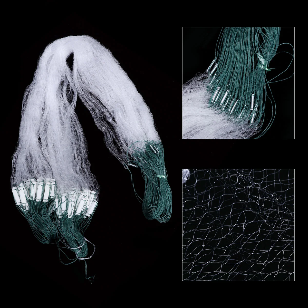 Ловушка для рыбы 25 м рыболовные сети жаберная сеть однослойная сетка наполнения
