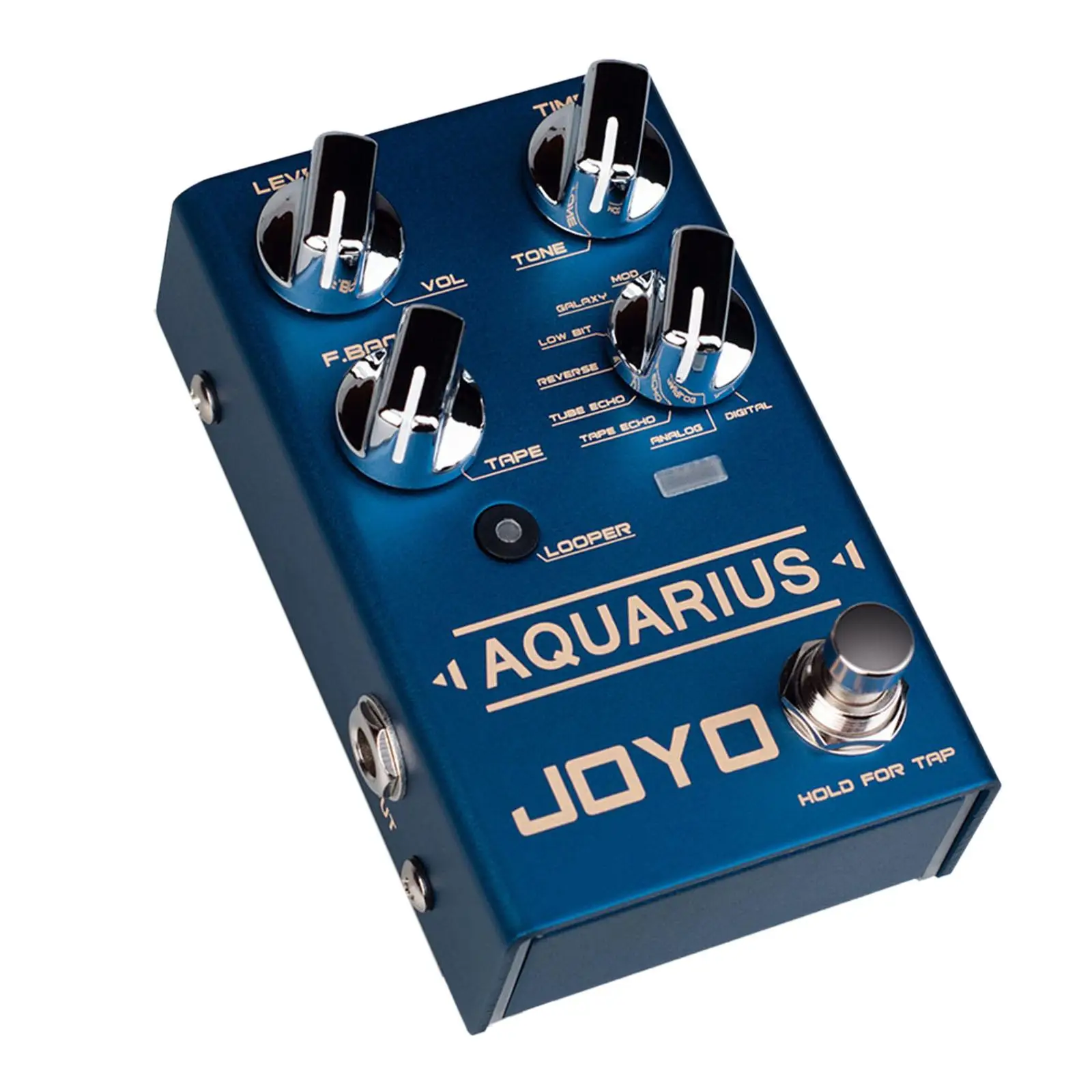 

Metal Multi Mode Guitar Effect Pedal Delay Stereo for Electric Guitar