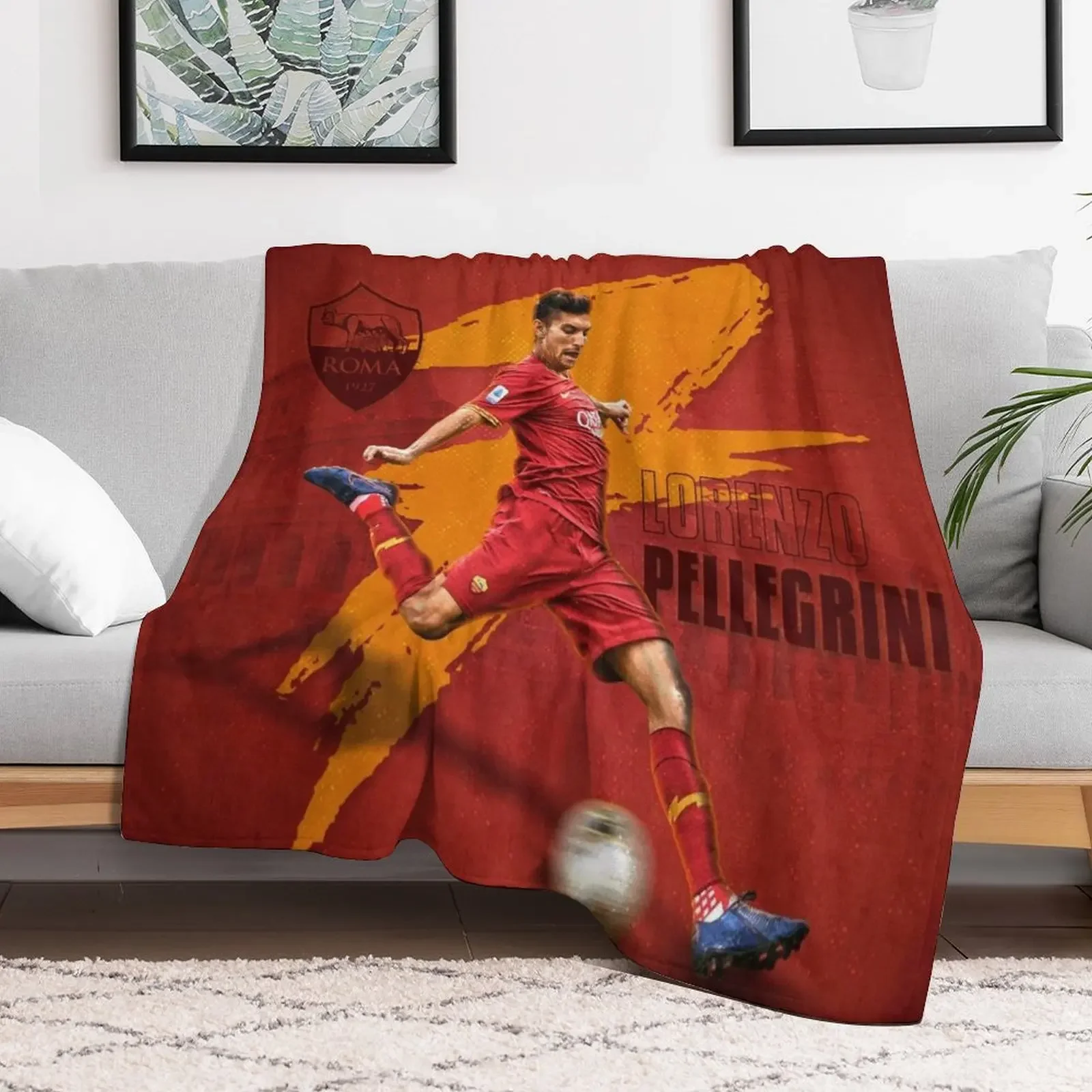 Lorenzo pellegrini Декоративные одеяла Мягкие большие