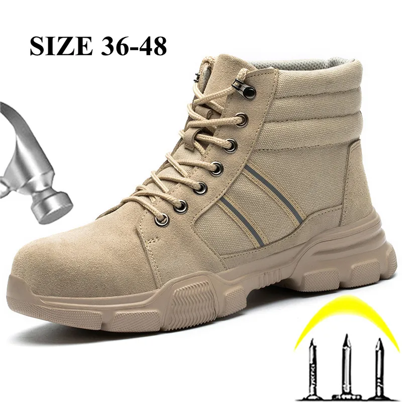 

Мужская защитная обувь, стальной носок, защита от ударов, защита от пирсинга, Сварочная площадка, изоляция обуви, устойчивость к высоким температурам