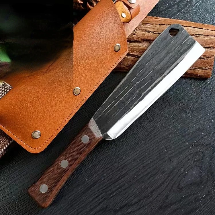 

Forged and Thickened Wood-cutting Tree-cutting Knife Farmer with Bamboo-cutting Knife and Bone-cutting Knife Handmade Hatchet