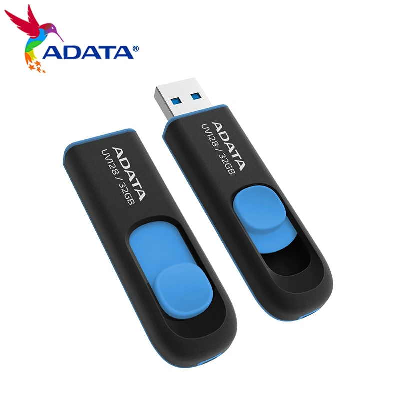 ADATA U Disk UV128 серия USB3.2 скользящая телескопическая интерфейсная система без крышки