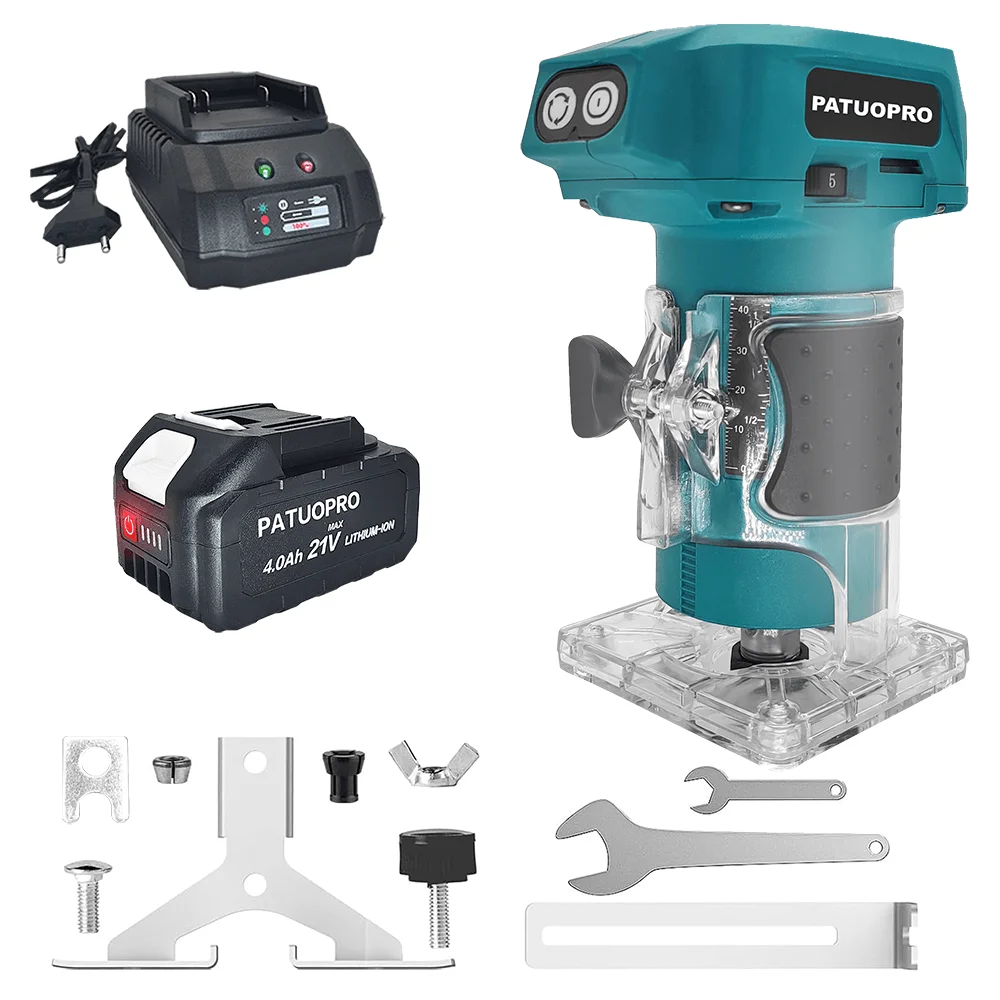 

Бесщеточный триммер PATUOPRO 6/6.35/8 мм для аккумулятора Makita 18 В