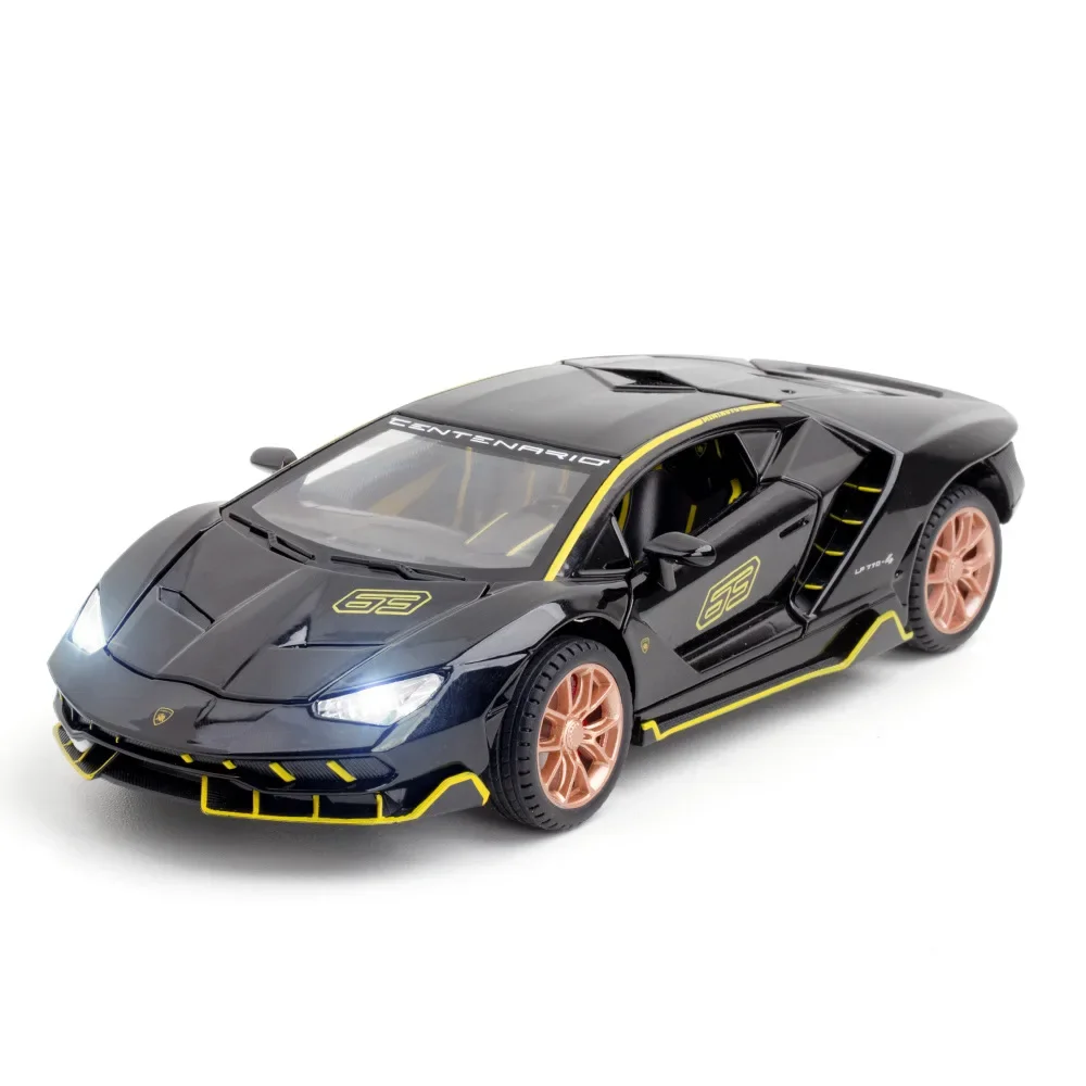 1:24 Lamborghini LP770-4 спортивный автомобиль имитация литая металлическая модель