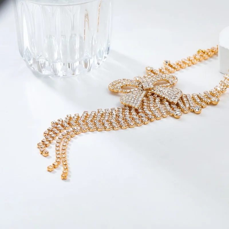 Чрезмерные ожерелья Draweye для женщин свадебные аксессуары Элегантные украшения с