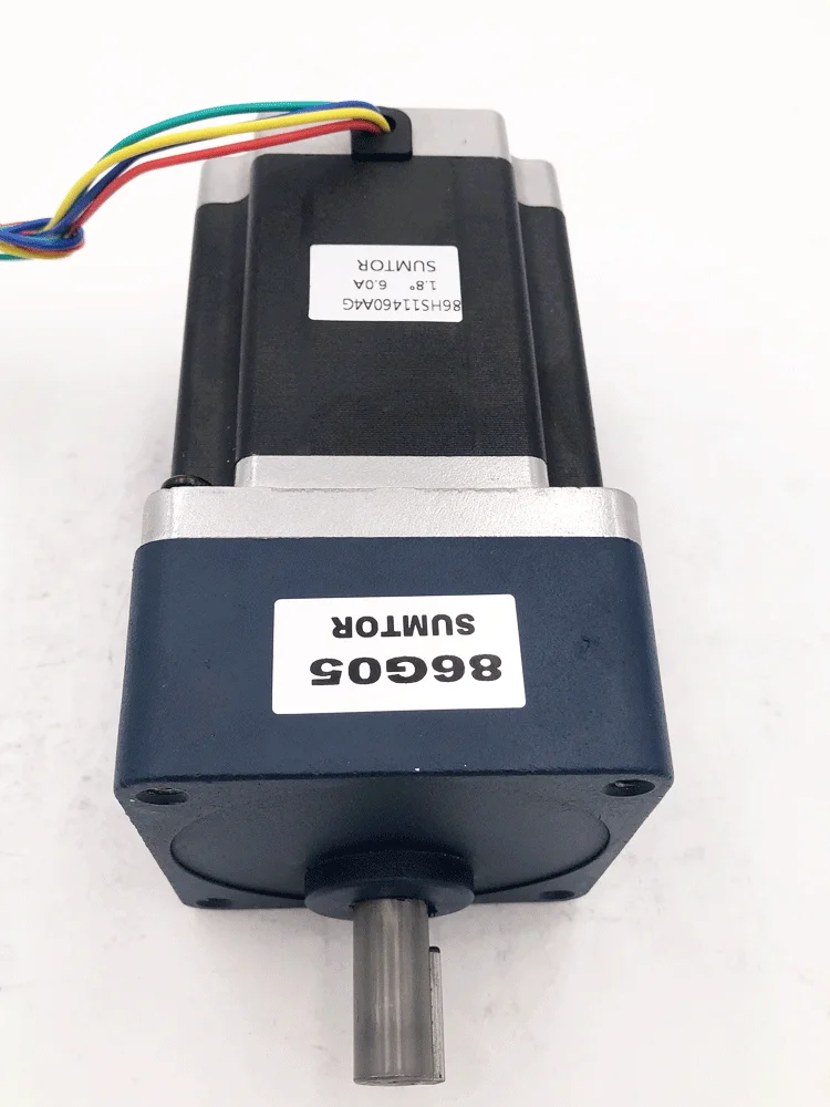 250:1 Шаговый двигатель NEMA34 длина корпуса 114 мм 6 А 8 Нм.