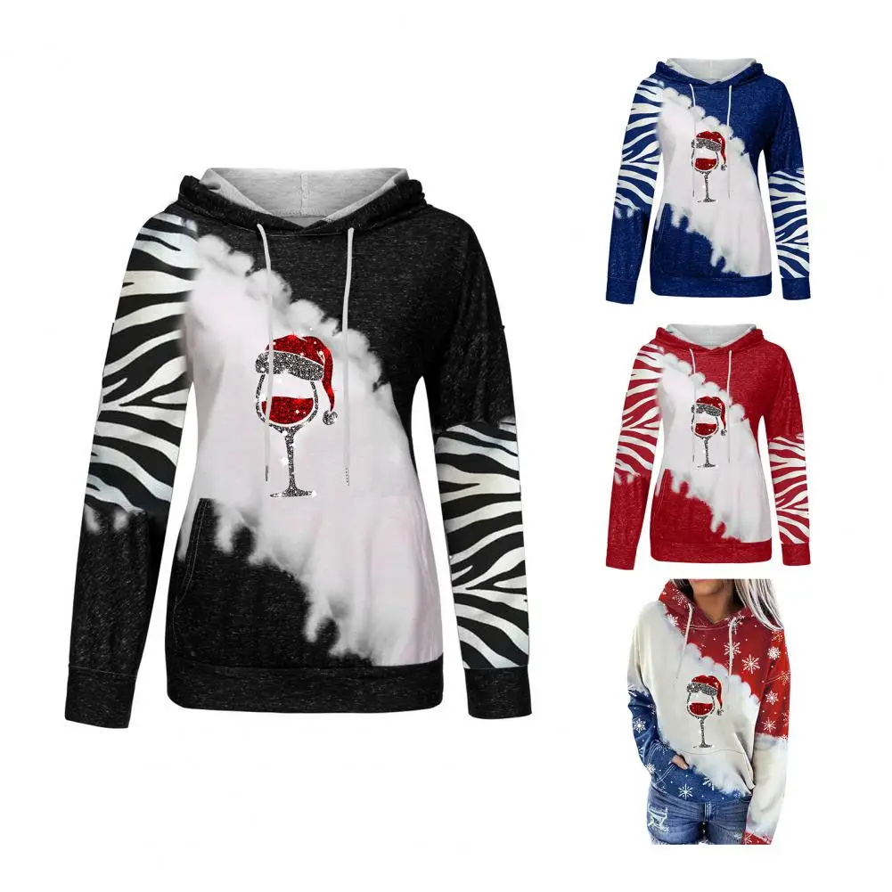 

Уникальное пальто для девочек, прочная толстовка из полиэстера с карманом спереди и принтом в виде карлика