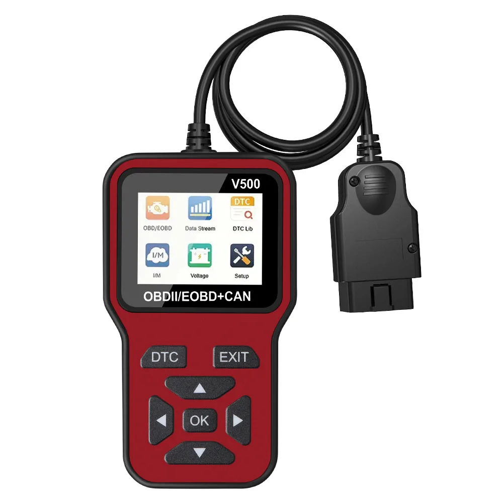 

Профессиональный Диагностический Сканер OBD2 V500 T600 Для Автомобилей, Считыватель Кодов, Тестер Датчиков Кислорода