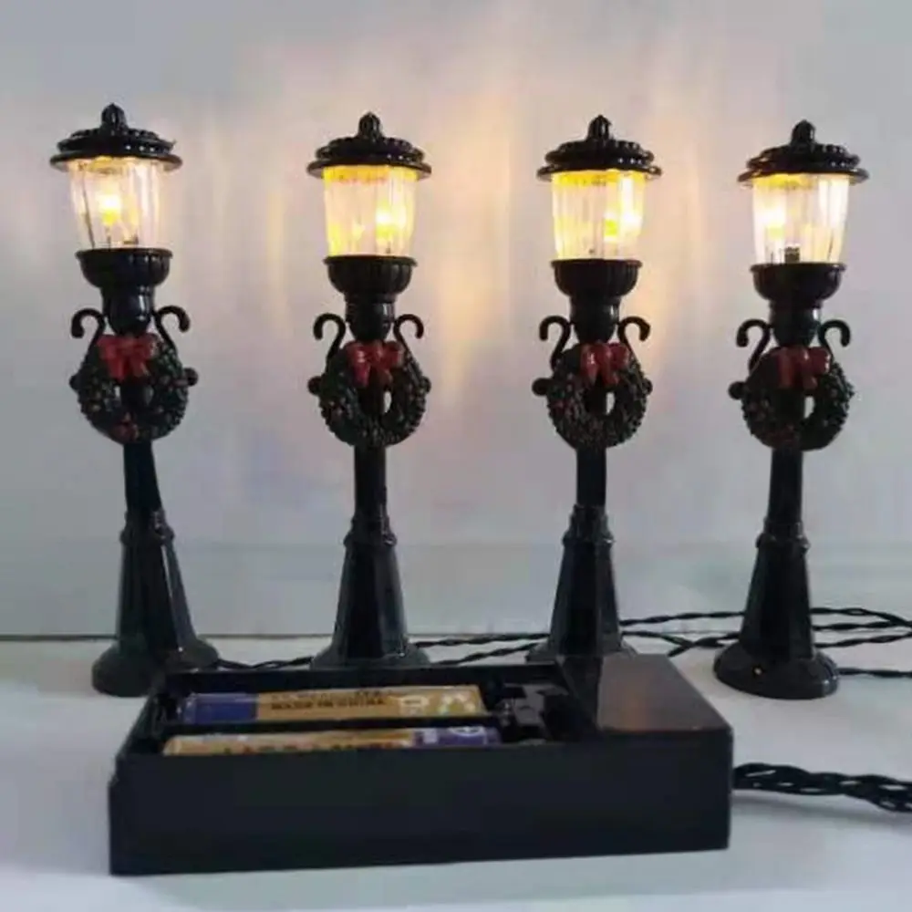 Украшения для дома Мини-уличный фонарь Бытовой декор Домашний Рождественская