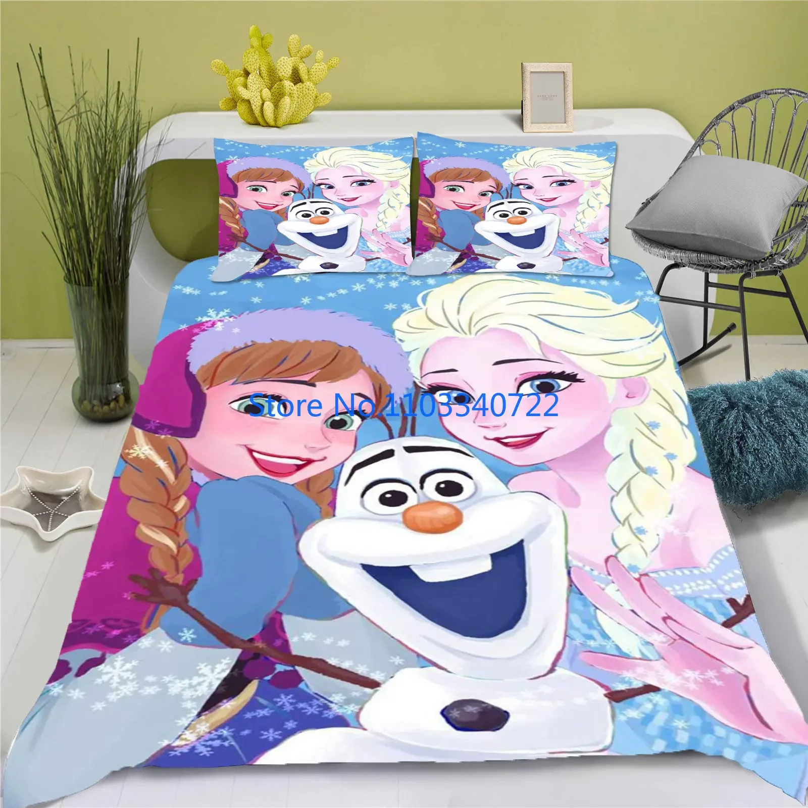 Комплект постельного белья с пододеяльником для мальчиков и девочек