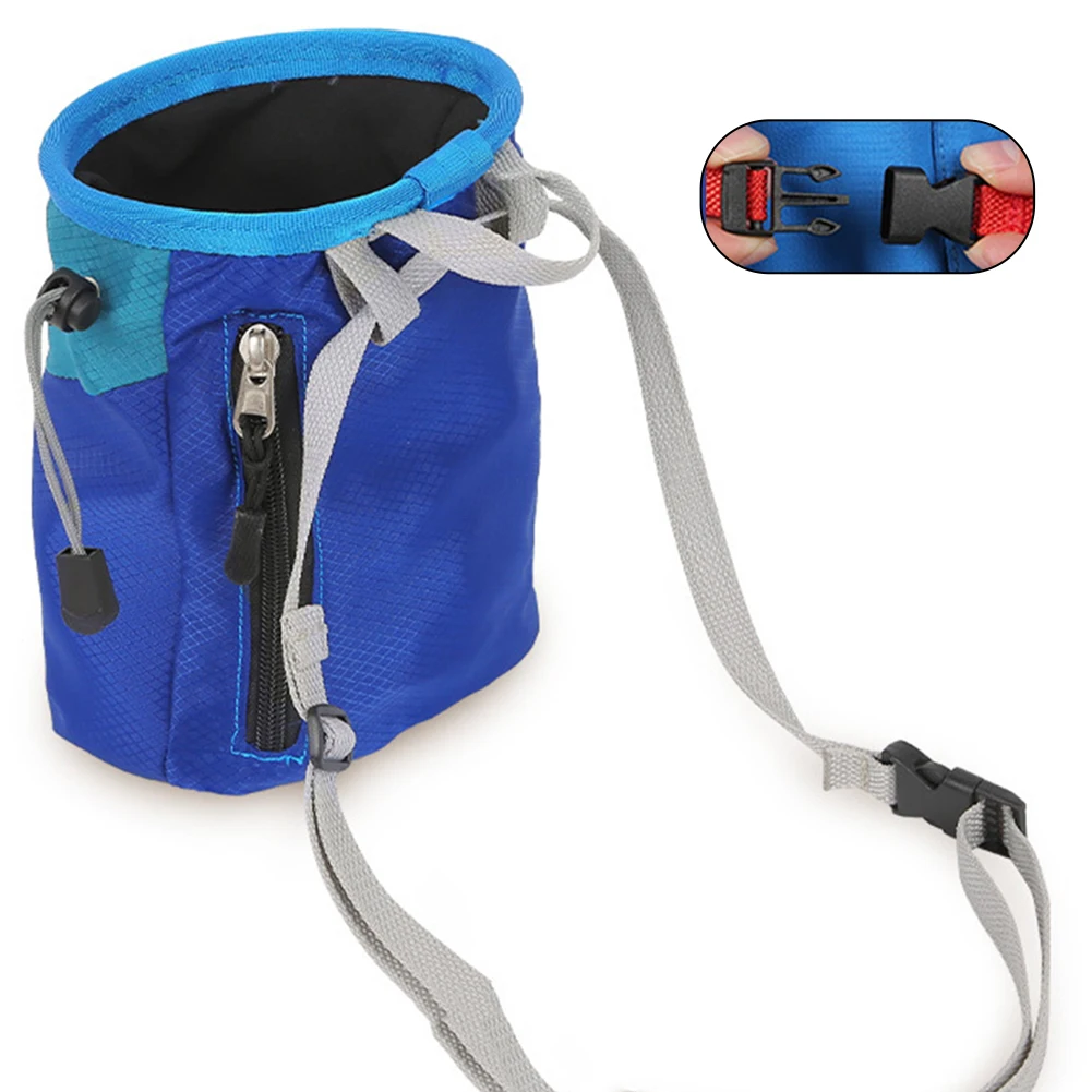 

Rock Climbing Magnesium Powder Bag Weightlifting Adjustable Waist Belt Chalk Bag Bouldering Magnesia Pouch Climbing Equipment