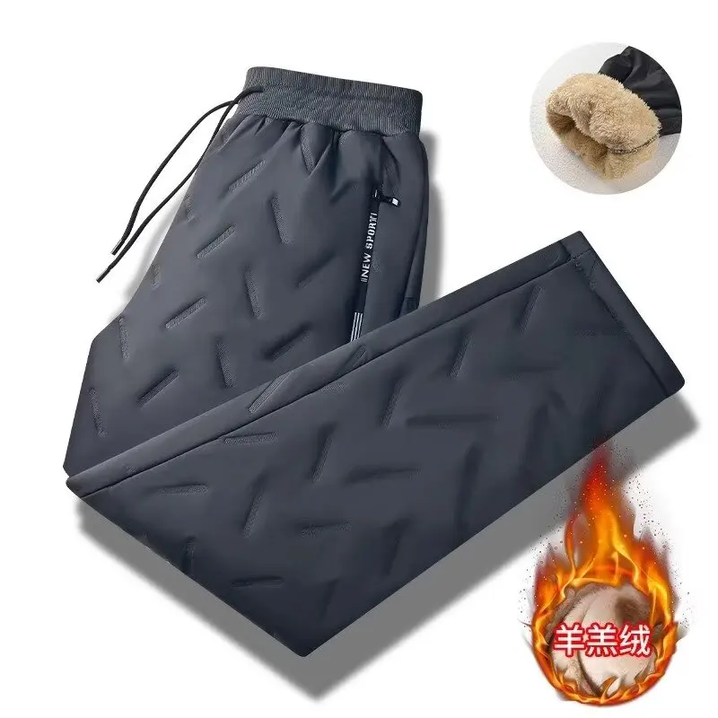 Зимние утепленные женские джоггеры на молнии с карманами