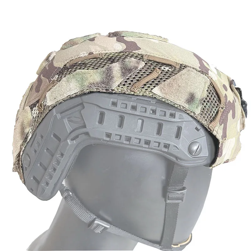 Tactical  FAST OPS-CORE/SF Helmet Cover Skin Helmet Protective Cover Camouflage Cloth images - 6