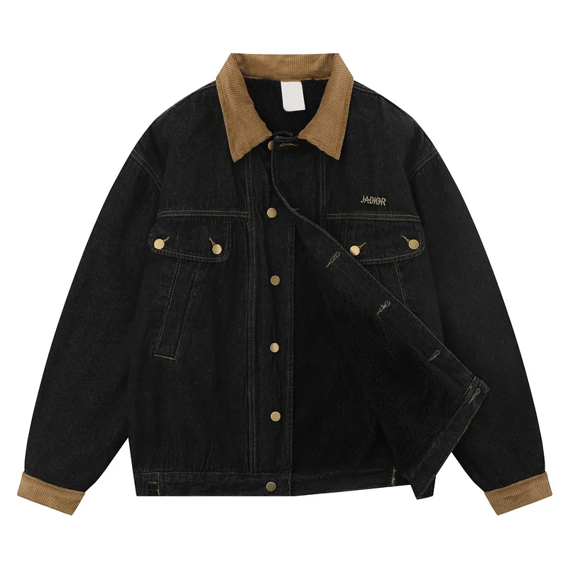 Куртка мужская однобортная из овечьей шерсти