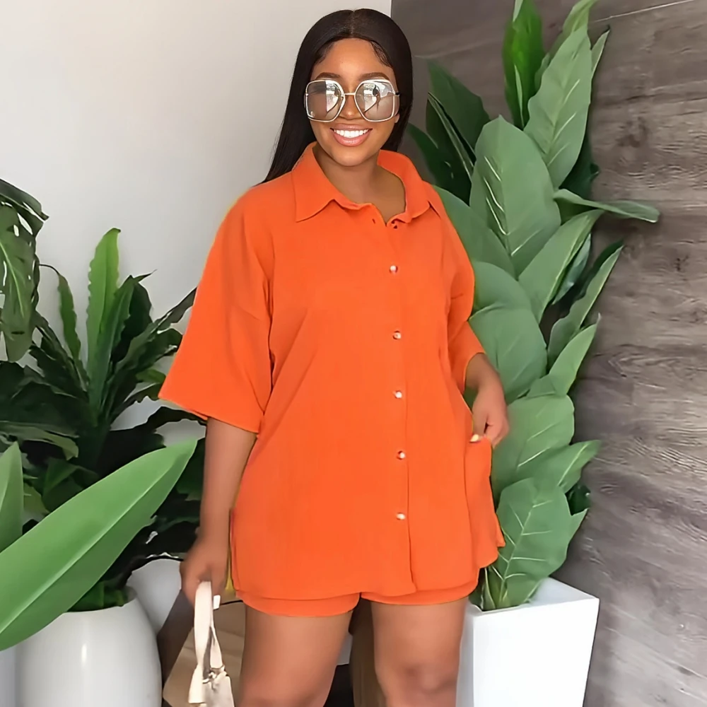 

Комплект из 2 предметов, африканские комплекты для женщин, новый африканский однотонный эластичный базин, мешковатые шорты, рок-стиль, Дашик...