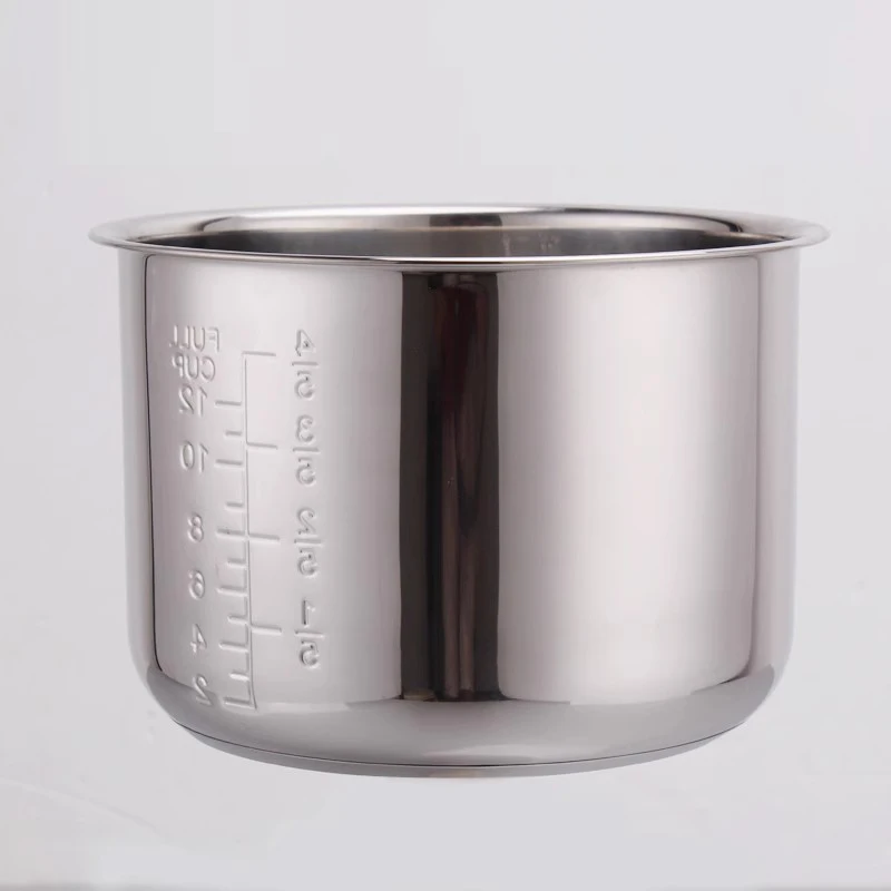 Кастрюля скороварка электрическая из нержавеющей стали 304 6 литров 161