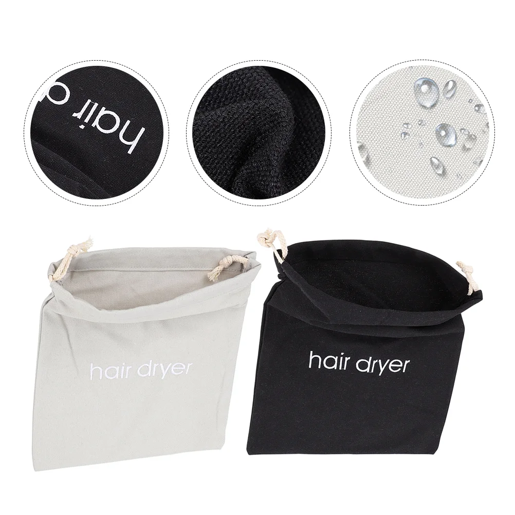 

Dryer Hair Storage Drawstring Travel Blow Forhairdryer Pouch Organizer Hotel Head Supplies Case Blower Mini Container