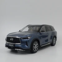 paudi 118 scale infiniti qx60 blue 2022 diecast miniature metal car model toys boys girls kids gifts collections