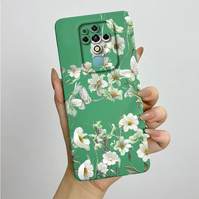 Чехол для телефона Tecno Camon 16 CE7 CE7j CE9h с крутой росписью силиконовый мягкий чехол из