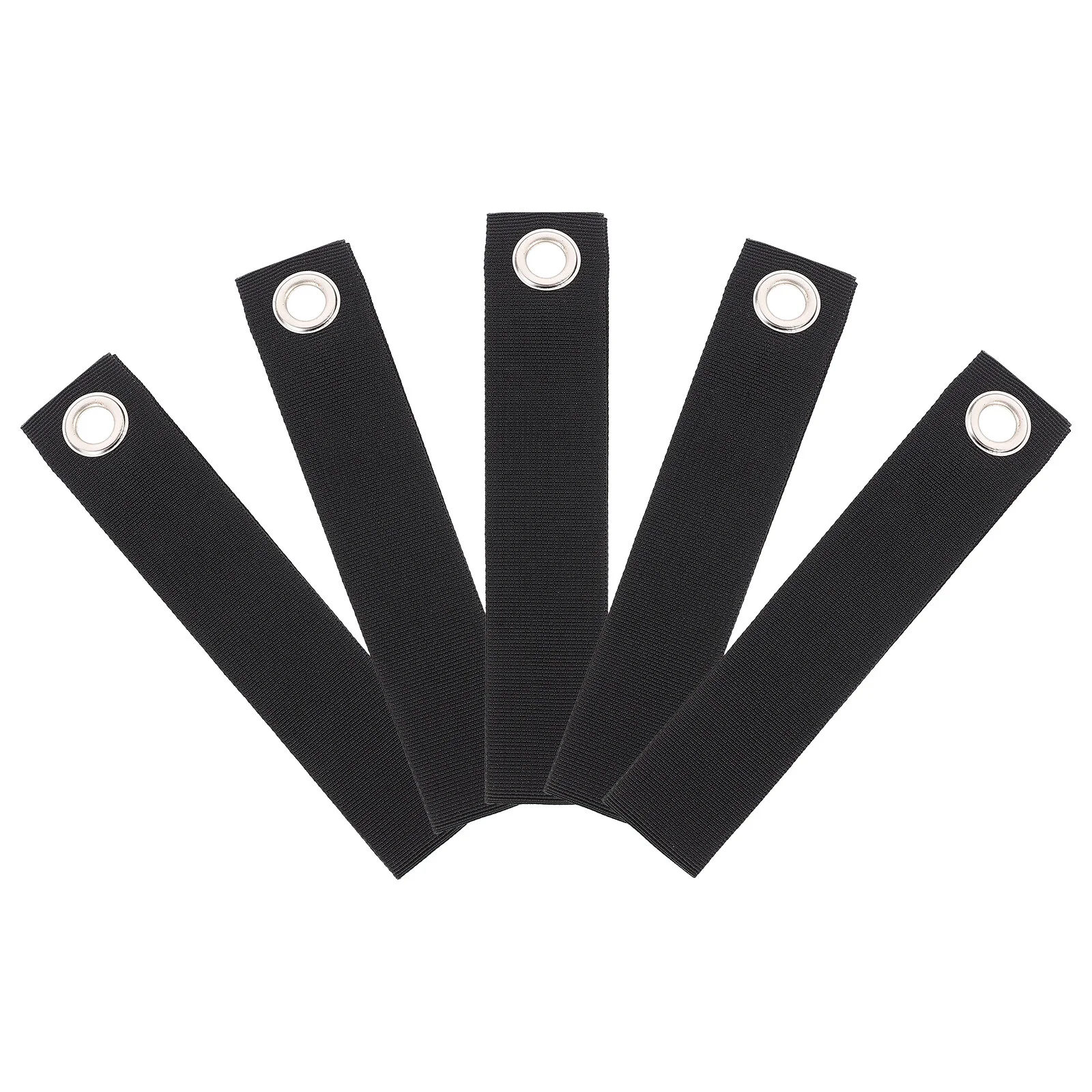 

5Pcs Hood Tree Stake Kit Tie Down Anchor Tree Stake Kit for Hauling Canoe or Kayak (Black)