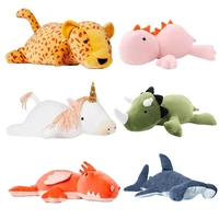 60cm big dinosaur weighted plush toy cute dinosaur soft pillow cartoon stuffed animals pillow cushion birthday gift for children