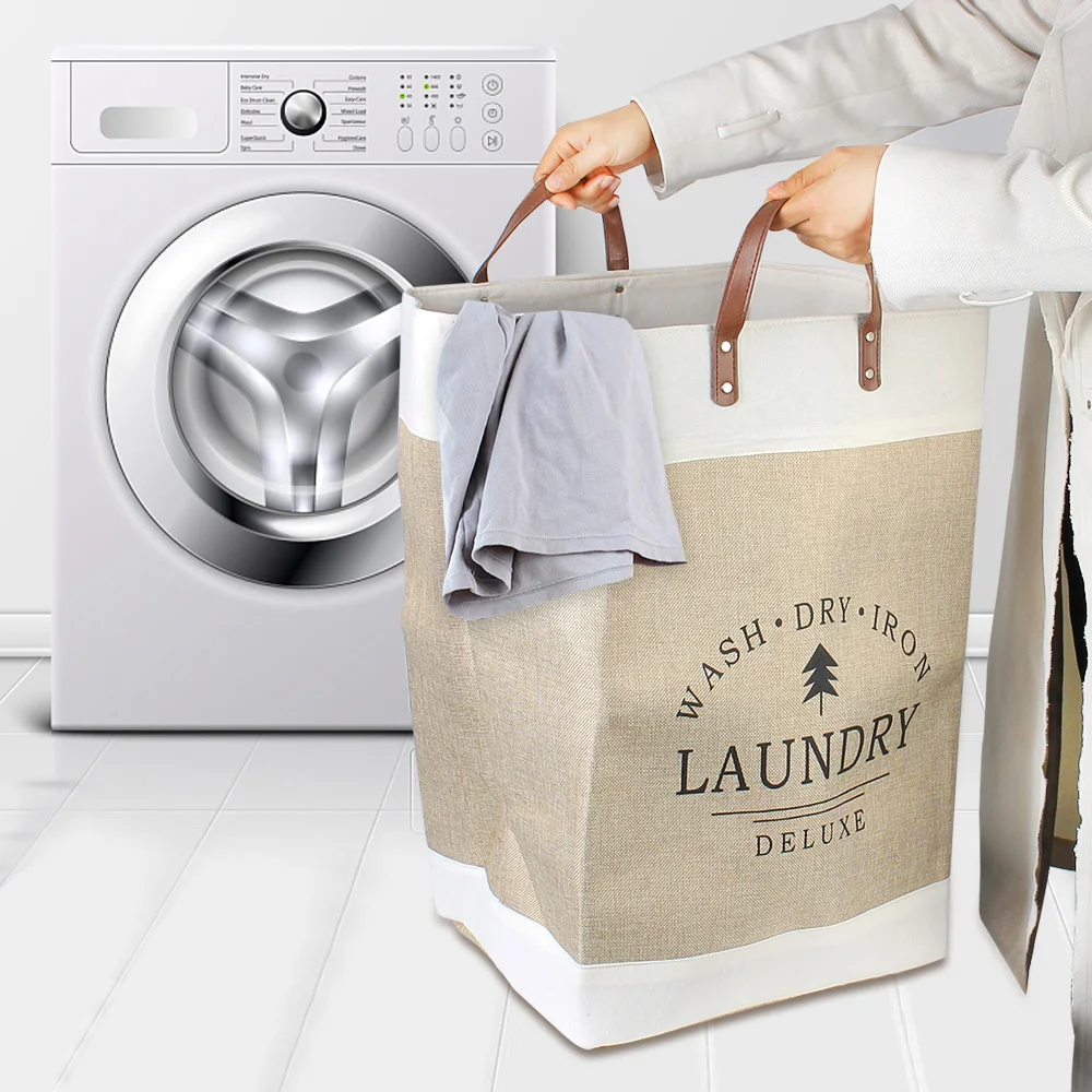 

Складная корзина для грязной одежды, с принтом