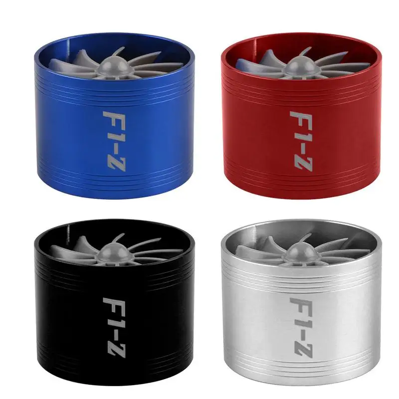 

Supercharger Turbine Turbo Charger Single Fan Turbine Super Charger Aluminum Car Charger Acceleration System