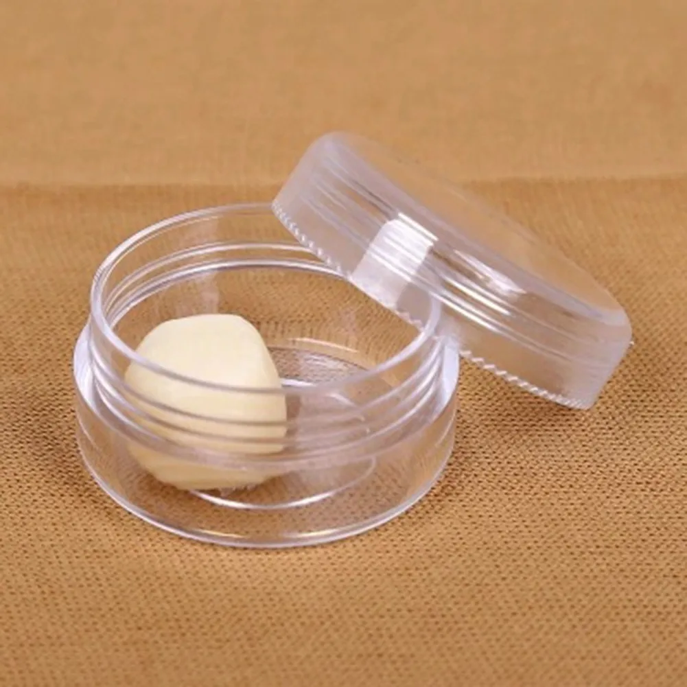 

20*Repacking Box Plastic Piece Travel Can Container Mini Plastic Box Round Cosmetic Dispenser Box High Quality