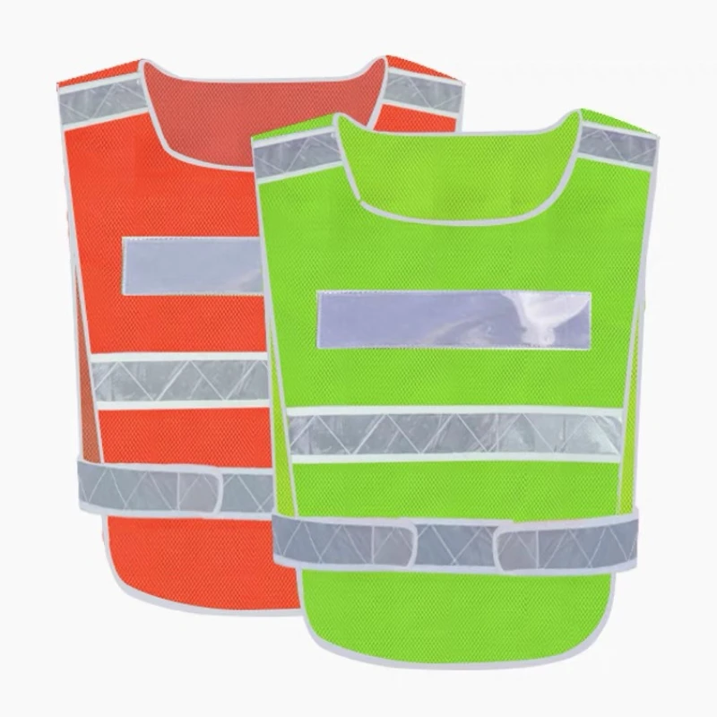 

2022 New Multi-pocket Reflective Safety Vest Bright Color Traffic Vest Railway Coal Miners Uniform Breathable Reflective Vest