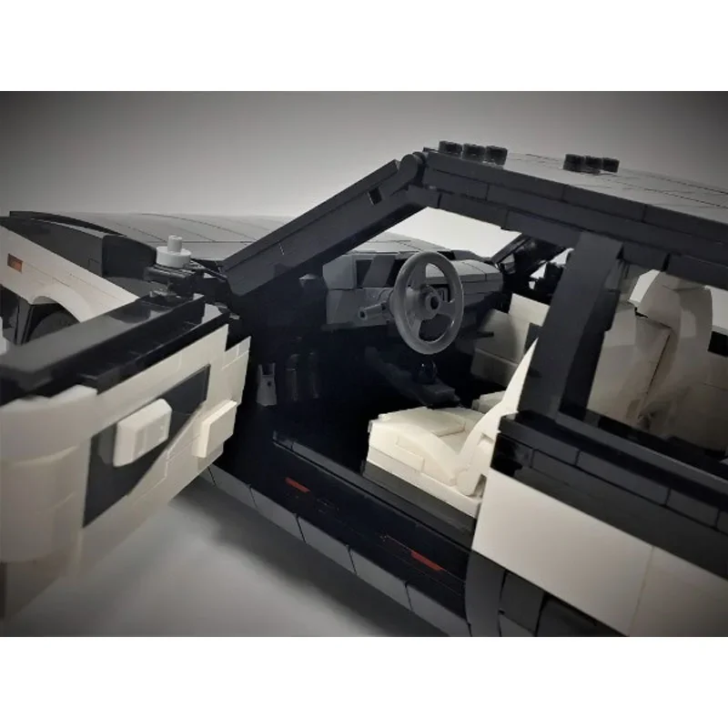 Детский конструктор черный Классический Lotus Supercar Racing модель 1391 детали на день