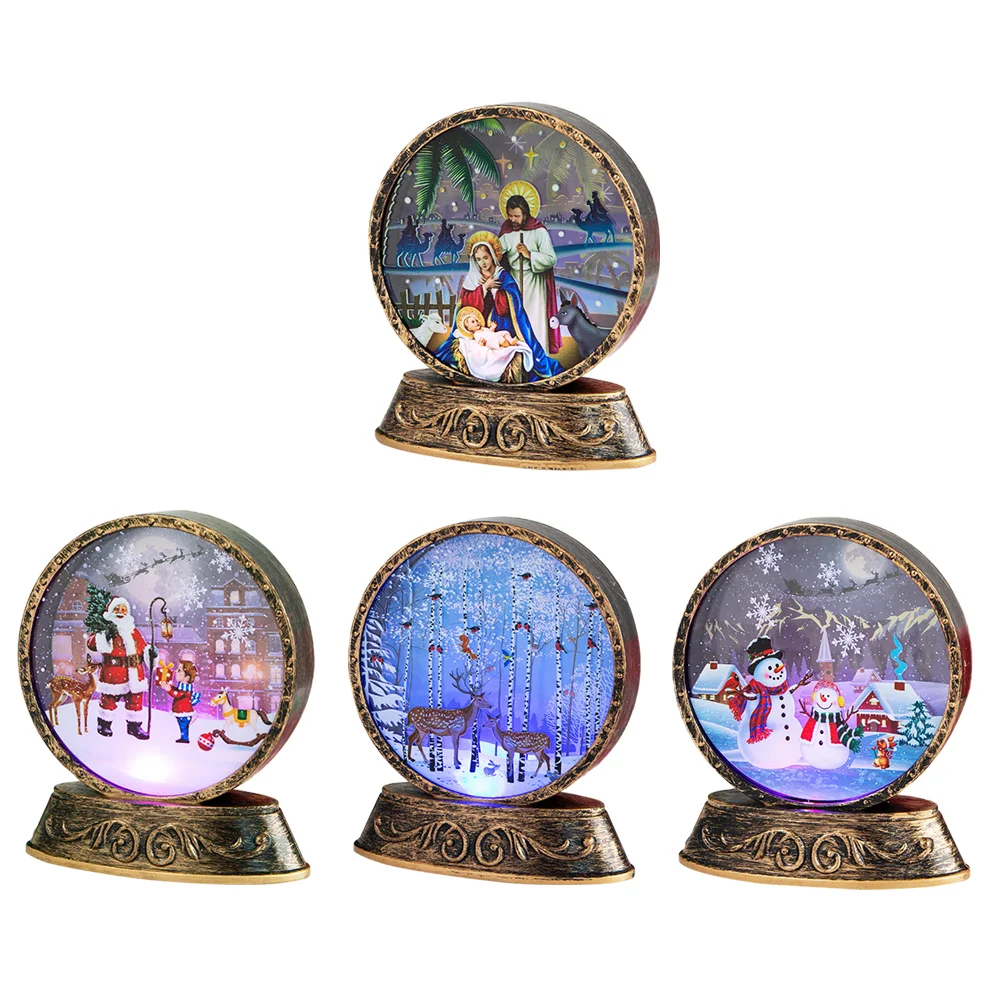 

1 Pc Beautiful Desktop Adornment Night Desk Lamp Christmas Decoration