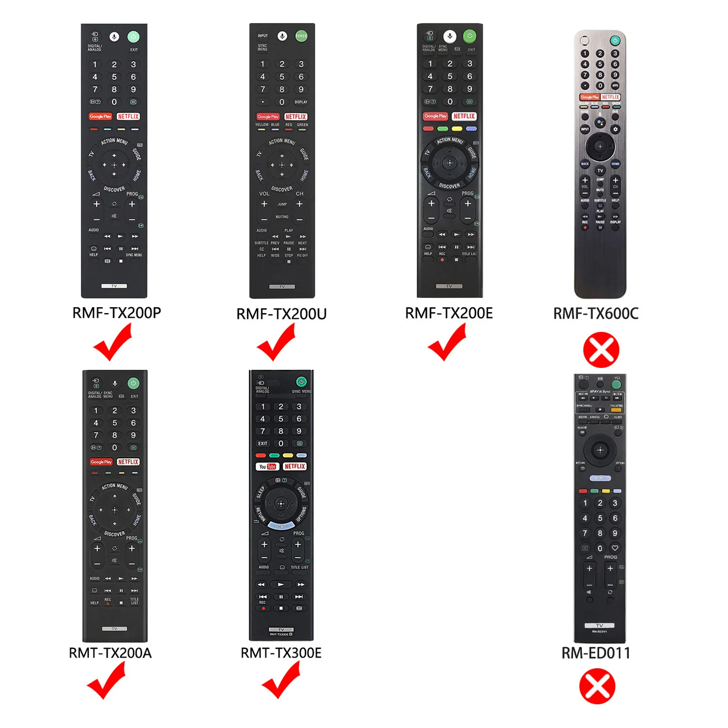TV Remote Control Covers for Sony RMF-TX300U RMT-TX300E RMF-TX100E RMF-TX200A RMT-TX200U RMF-TX300A Shockproof Silicone Case images - 6