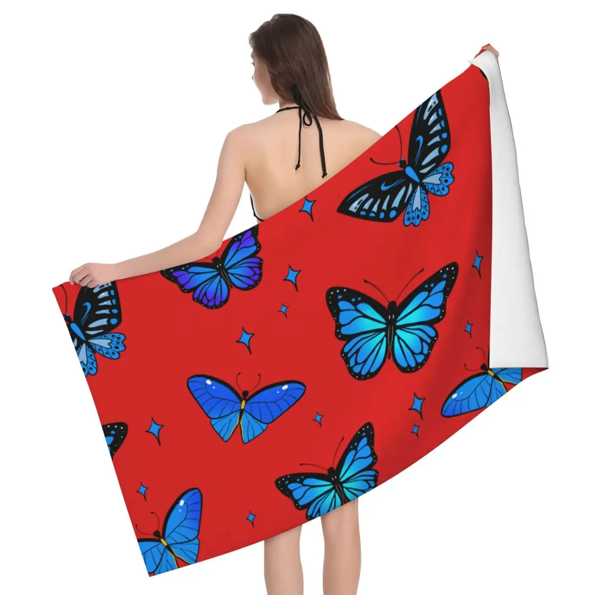 

Animals, plants Beach Towels Pool Towels Large Sand Free Microfiber Beach Towels, Quick Dry Lightweight Bath Swim Towels