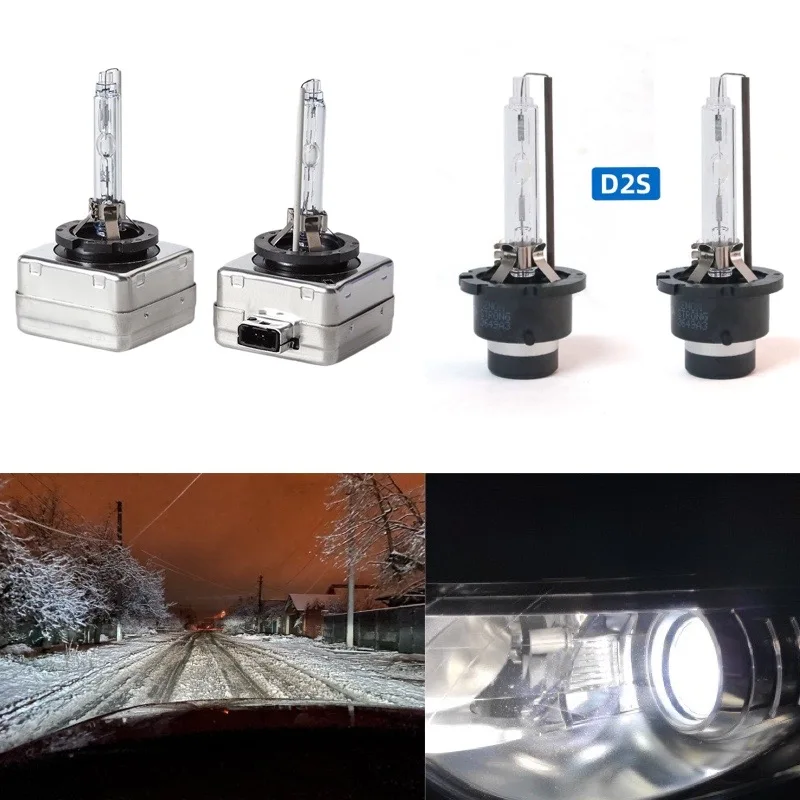 Сверхъяркая ксеноновая лампа CBI 12 В, 35 Вт, ксеноновая лампа D1S, D2S, D3S, D4S, D1R, D2R, D3R, D4R, Запасная лампа, 4300K, 8000K, K