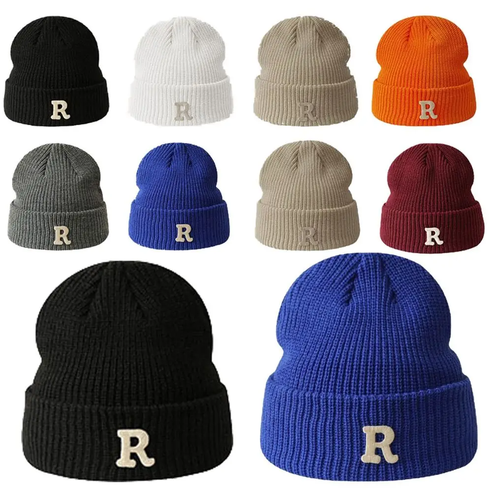 

Solid Color Winter Warm Hats 2023 Unisex Winter Warm Casual Stacking Hats Knitted Hats Women Warm Hats