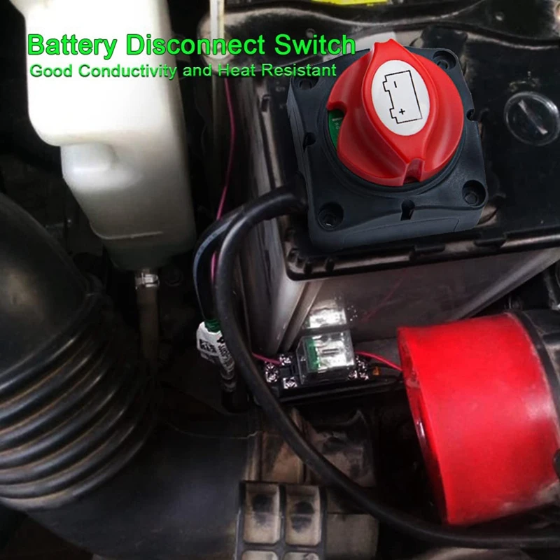Разъединитель аккумулятора 12 В 24 48 60 Главный выключатель Водонепроницаемый
