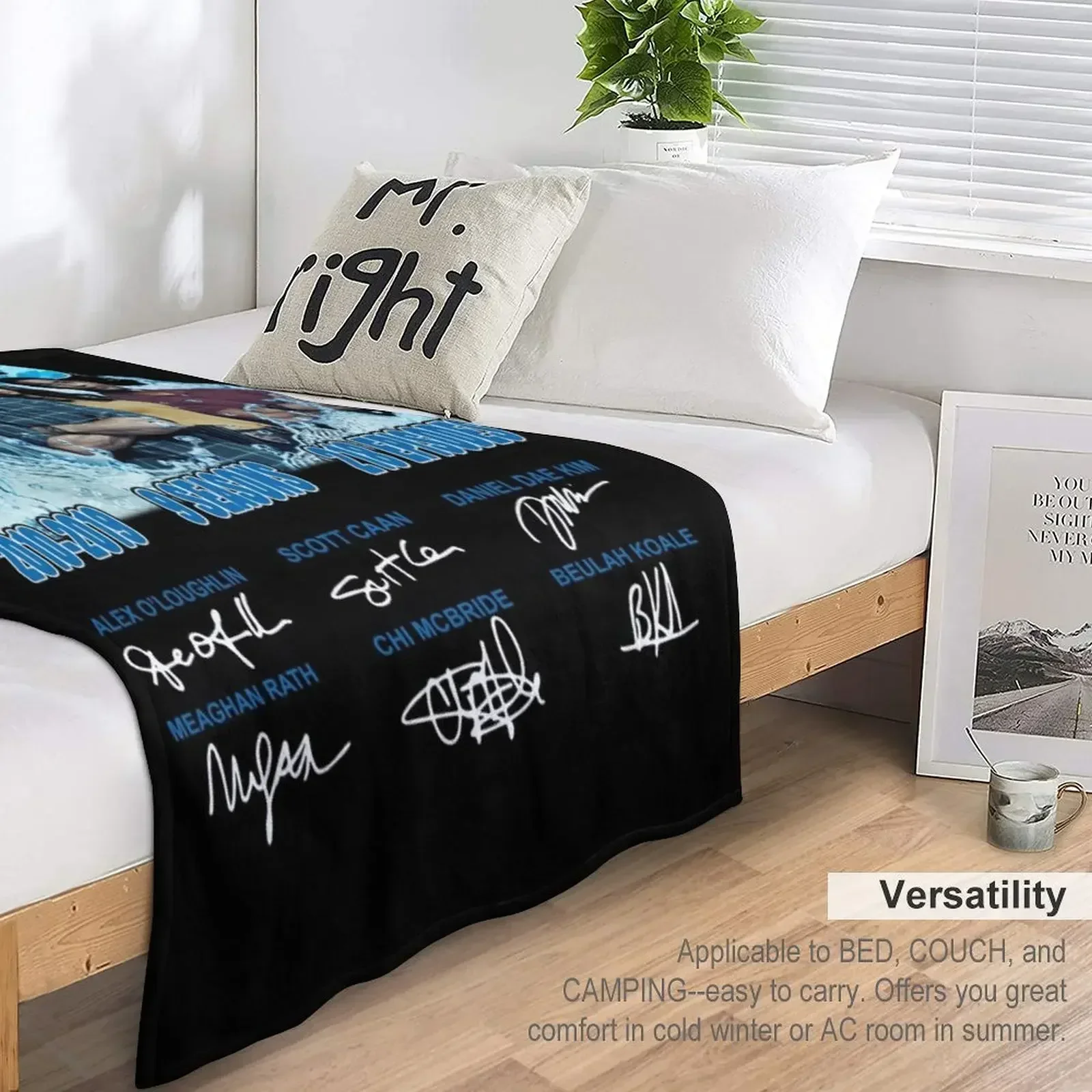 Одеяло Hawaii Five 0 литое с подписью 10 Эпизод 240 Retros красивые теплые зимние детские