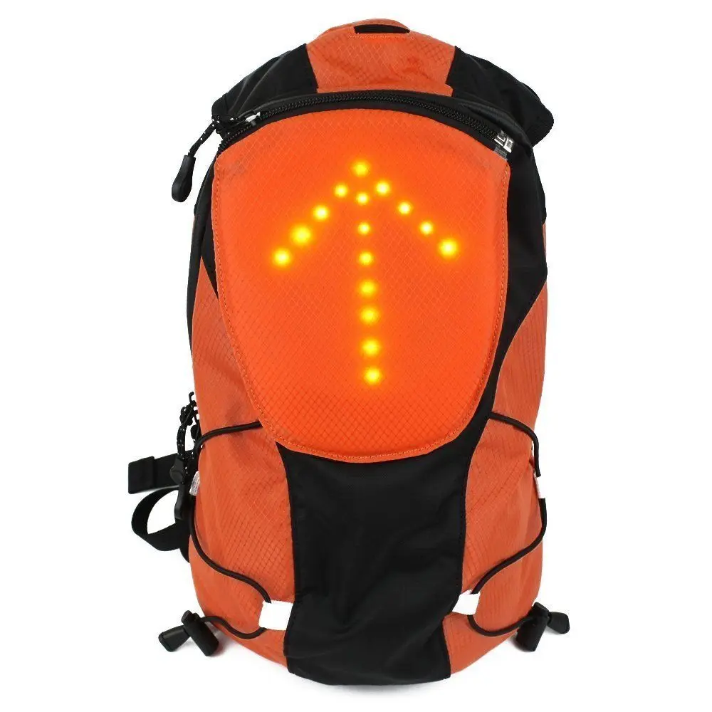 

New Design Turn Signal LED Light Backpack Outdoor Hiking Backpack