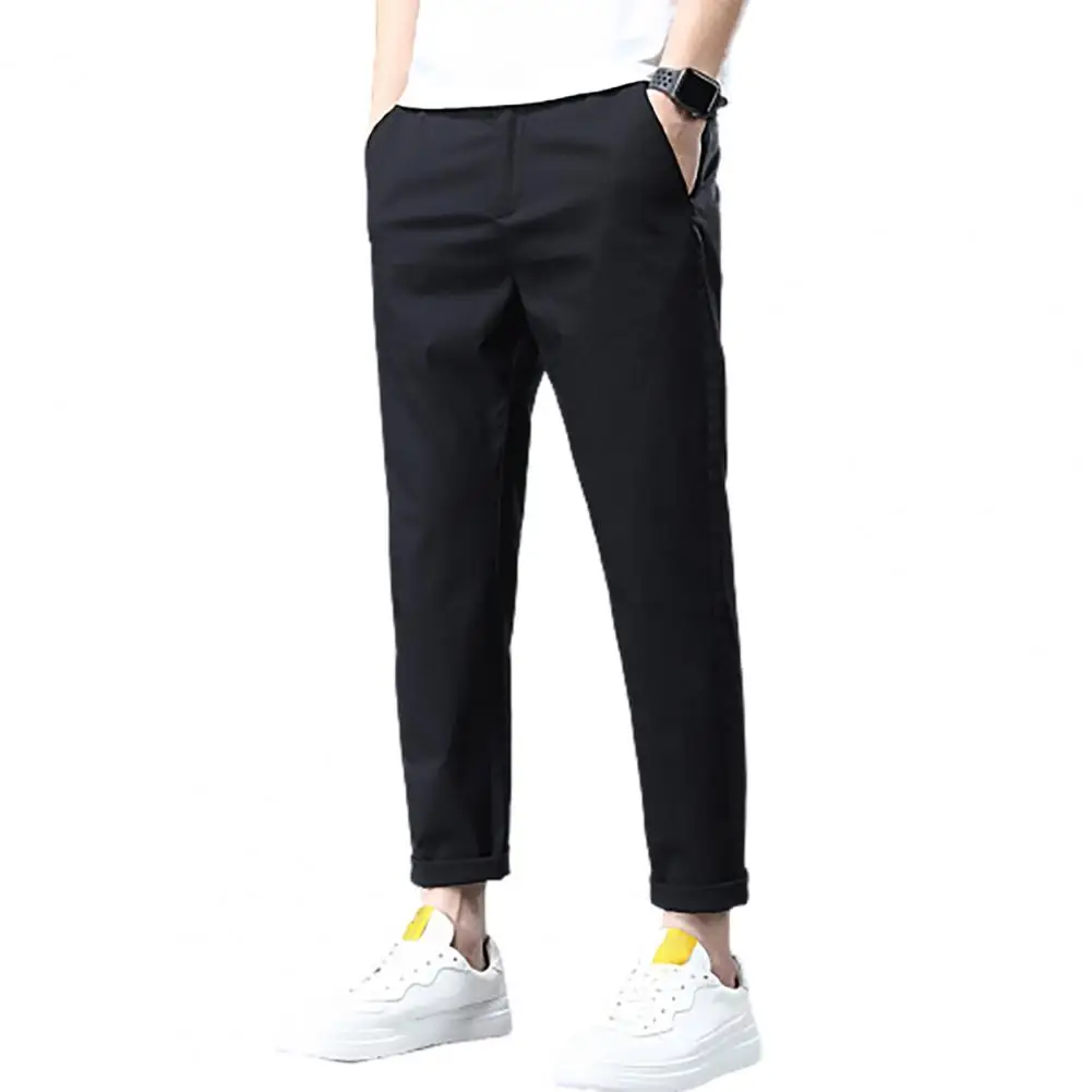 

Fashion Summer Sweatpants Pockets Pants Men Air Conditioning Pants