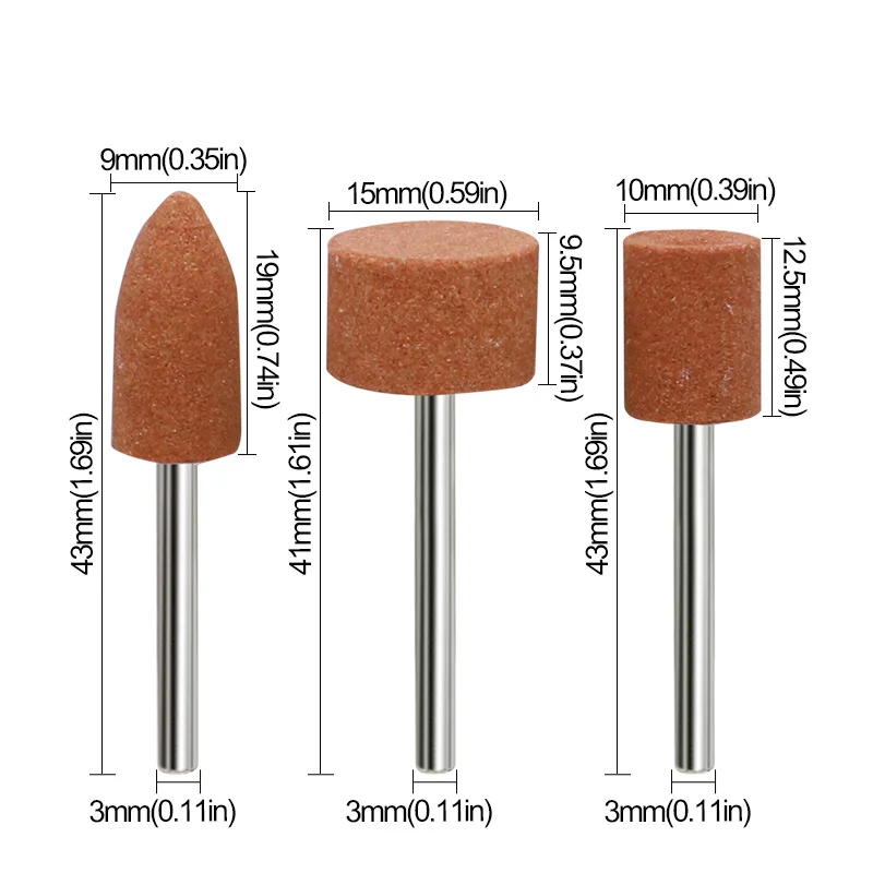 Абразивный камень для вращающихся инструментов Dremel 7 шт./компл