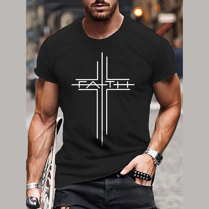 

FAITH & CROSS MEN'S T-SHIRTS
