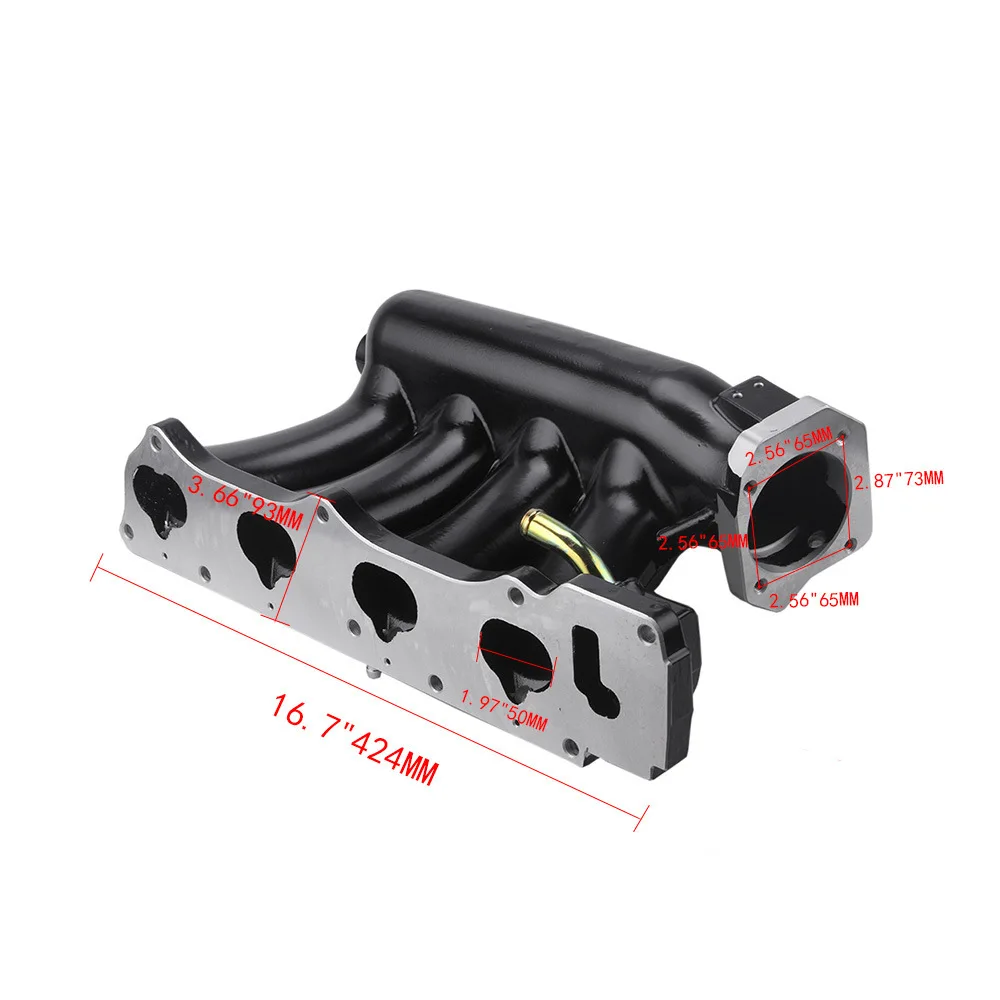 Алюминиевый впускной коллектор K24A2 K20Z3 для Honda Civic 06-11 Acura TSX 04-08