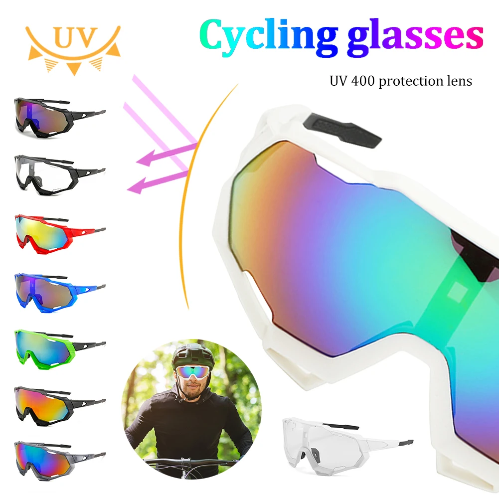 

UV Protection Anti-glare Men Women Sports Sunglasses Eyewear Windproof Glasses Polarized Lens Outdoor Cycling Fishing Sunglasses