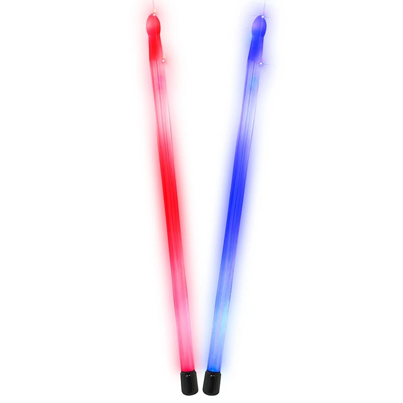 Двухцветные светильник светящиеся барабанные палочки яркие меняющие цвет набор