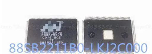 Новинка, 5 шт, 88SB-LKJ2 88SB2211B0 88SB2211B0-LKJ2C000 TQFP-128 чип Ethernet