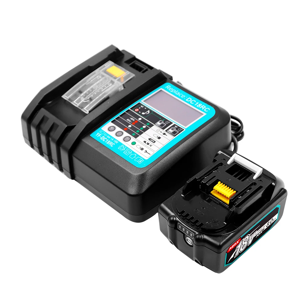 Makita 18V 6.0 8.0Ah akumulator bateria do narzędzi Makita elektronarzędzia z LED wymiana litowo-jonowa LXT BL1860 1850 V 6000mAh 6 Makita 18V 6.0 8.0Ah akumulator bateria do narzędzi Makita elektronarzędzia z LED wymiana litowo-jonowa LXT BL1860 1850 V 6000mAh 6